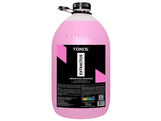 Limpador Ultra Concentrado Extractus Vonixx 2012049 - 5l   Limpador Ultra Concentrado Extractus Vonixx 2012049 - 5l