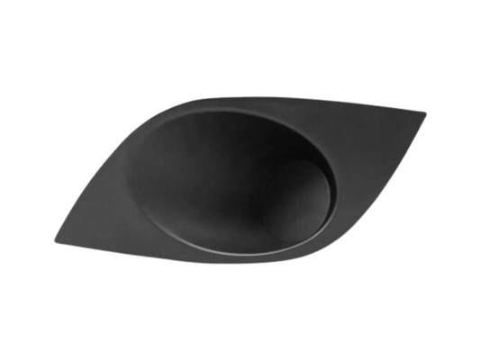 Moldura Do Farol Auxiliar Lado Esquerdo, Preto Texturizado  Palio 12/18 Sem Furo Dts 3443 