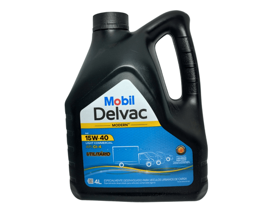 Óleo Lubrificante Mineral - Mobil Delvac Sae 15w-40 - 4  Litros 