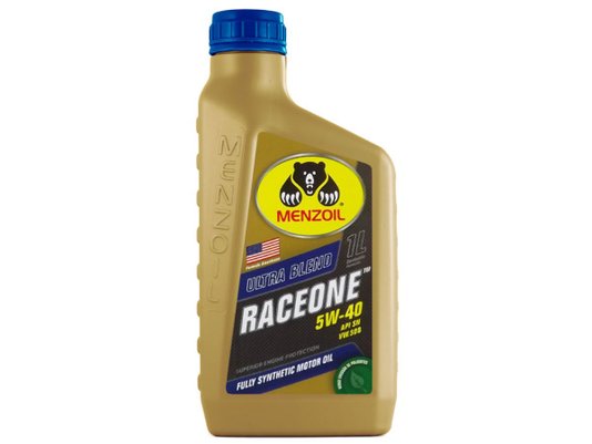 Óleo Lubrificante Sintético - Menzoil Raceone SAE 5W-40 SN - 1 Litro