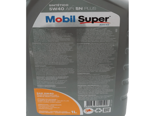 Óleo Lubrificante Sintético Mobil Sae 5w-40 - 1 Litro