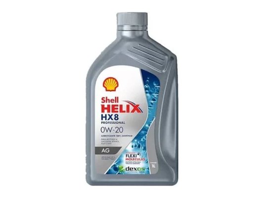 Óleo Lubrificante Sintético - Shell Hx Ultra Sae 0w-20 Sn -  1 Litro 