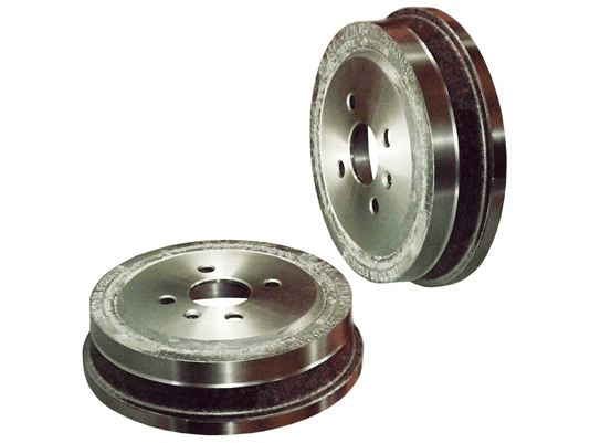 Par Tambor de freio traseiro Astra 98, Meriva e Montana 03, Vectra 97 e Zafira 01 HIPPER FREIOS HF 26A