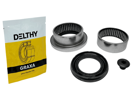 Reparo De Rolamentos Da Suspensão Traseira Peugeot 206 99>  E 207 Delthy 511001 
