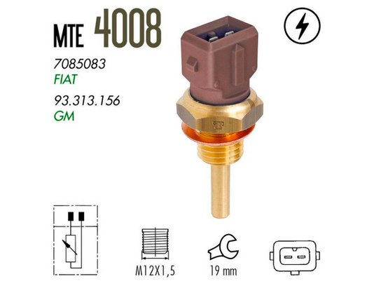 Sensor De Temperatura Mte-thomson 4008