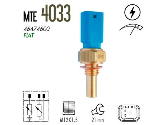 Sensor De Temperatura Mte-thomson 4033