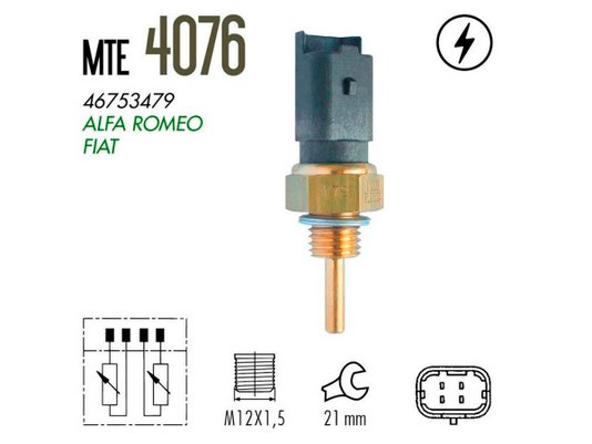 Sensor De Temperatura Mte-thomson 4076