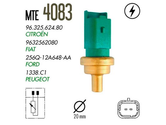 Sensor De Temperatura Mte-thomson 4083