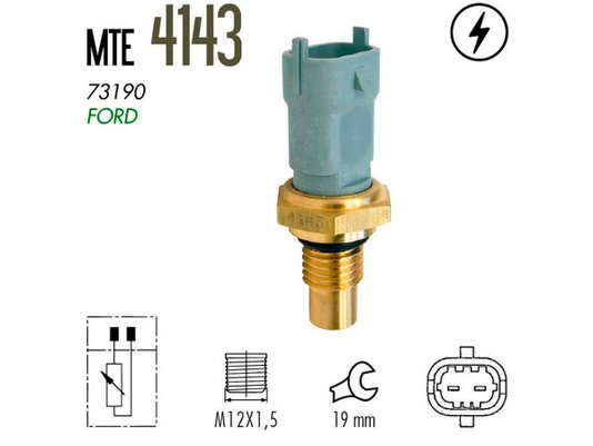 Sensor De Temperatura Mte-thomson 4143