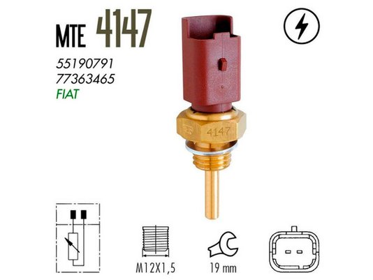 Sensor De Temperatura Mte-thomson 4147