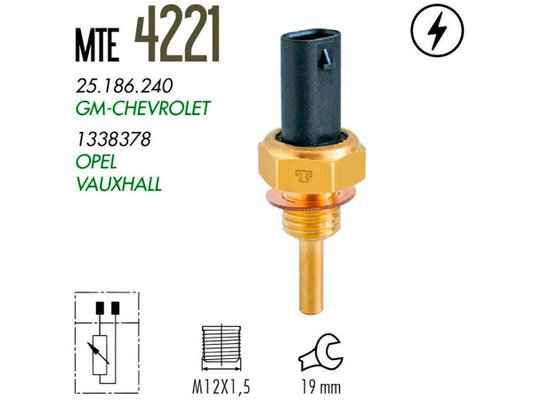 Sensor De Temperatura Mte-thomson 4221