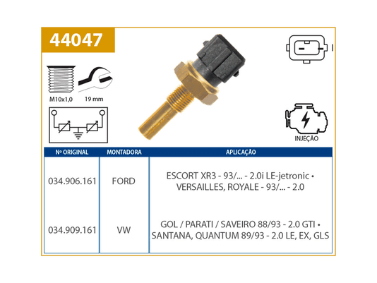 Sensor De Temperatura Valclei 44047