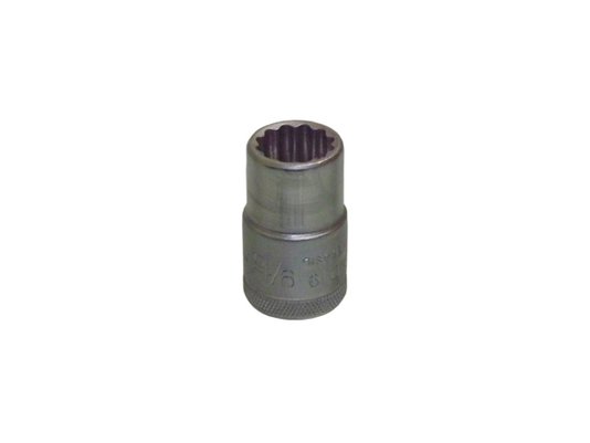 Soquete Estriado Com Encaixe De 1/2" - 9/16"