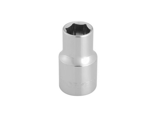 Soquete sextavado com encaixe de 1/2" - 14mm WORKER