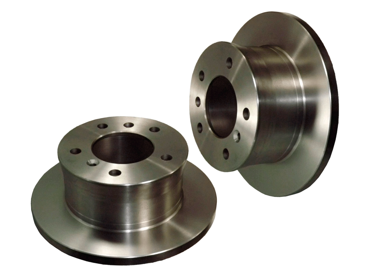 Par Disco de freio traseiro Sprinter 310 97/00, 311 02, 312 e 412 00/02,  313 e 413 02 HIPPER FREIOS HF 741A - Disk Peças