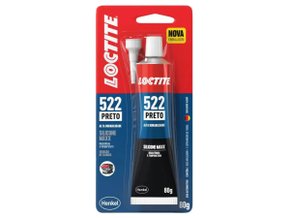 Adesivo De Silicone Preto Loctite 80g 522 Black