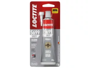 ADESIVO SILICONE 85G CINZA
