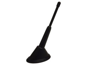 Antena Decorativa Preta Shekparts