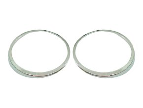 Aplique cromado do aro da lanterna traseira Gol G4 04 NK BRASIL CM7959