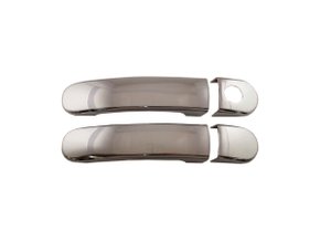 Aplique Cromado Para Maçanetas 02 Portas Gol, Parati E Saveiro G3/g4 Shekparts 08.005