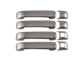 Aplique Cromado Para Maçanetas 04 Portas Gol E Parati G2 96> Shekparts 08.004