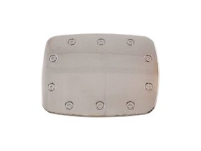 Aplique Cromado Para Tampa De Combustível Palio E Siena 01> Shekparts 07.005