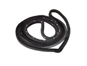 Borracha da porta lateral dianteira Opala 69/92 - Lado Esquerdo