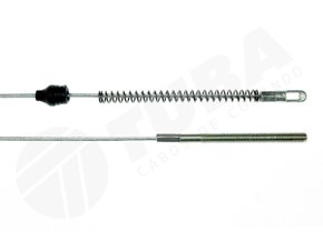 Cabo De Freio De Mão Agile 09> Tuba T7291 - Traseiro Direito