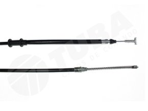 Cabo De Freio De Mão Fiorino 13> E Uno  Attractive,economy,sporting,vivace E Way 11> Tuba T6339 -  Lado Esquerdo 