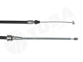 Cabo De Freio De Mão  Uno 06/06, Uno Economy 06/14 E Uno Way 06/10 Tuba T6333 - Lado Esquerdo