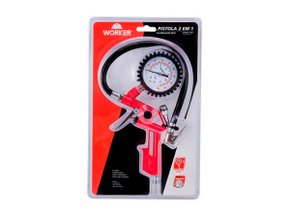 Calibrador de Pneus com Manômetro