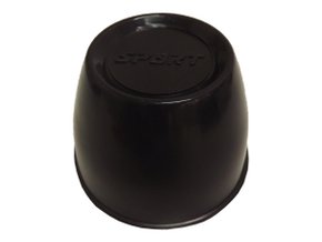 Calota Centro De Roda Preta - Fusca