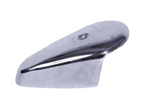 Capa Cromada Da Lanterna Do Pisca Fusca - Dianteiro Direito/esquerdo