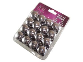 Capa Cromada Para Parafuso De Roda 17mm