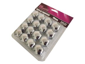 Capa Cromada Para Parafuso De Roda 19mm