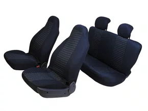 Capa Para Banco Com Forro Preto Mobi, Onix, Kwid E Up  Carrhel 025 