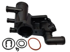 Carcaça Da Válvula Termostática Fox 1.0/1.6 03>, Gol G5 E Voyage 1.0/1.6 08>, Golf 1.6 00>, Polo 1.0/1.6 8/16v  02> E Saveiro G5 1.6 09> Wisa 7021 