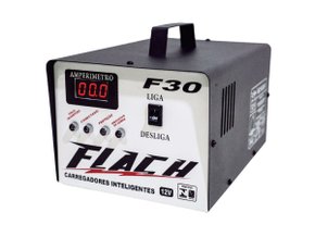 Carregador De Bateria Inteligente Flach F30 - 30ah