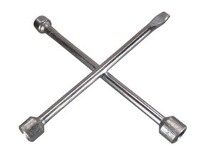 Chave De Roda Modelo Cruz - 17x19x21mm Com Espátula