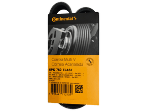 Correia Elástica Poly V Continental 6pk762 Elastica