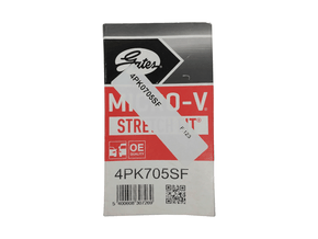 Correia Elástica Poly V Gates 4pk0705sf 