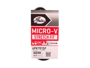 Correia Elástica Poly V Gates 6pk0701sf 