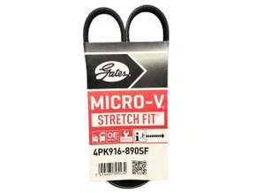 Correia Elastica Poly V Logan 1.6 8v 07/15, Sandero 1.6 8v 07>, Sandero Stepway 1.6 8v 14> Gates 4pk0916sf 