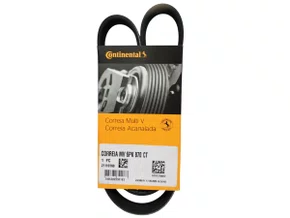 CORREIA POLY V GOL 8V/16V, KOMBI 1.4 06>, PARATI 1.0 
8V/16V, POLO 1.0 16V 02>  CONTINENTAL 6PK0870
