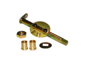 Eixo do carburador Solex duplo Série 114 - Brasilia e Fusca 73, Gol 82/86, Kombi 82/96, TL e Variant I/II - Lado Esquerdo