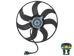 Eletroventilador Crossfox e Fox 07/17, Gol e Voyage 08/17 e Saveiro 09/17 AUTO STAR AVLD01010