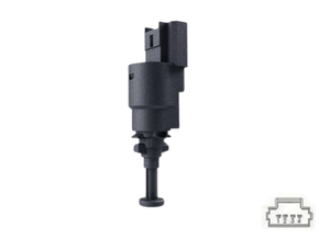 Interruptor De Luz De Freio, Kangoo, Kwid, Megane, Master E Scenic 03>, Logan 07> E Sandero 08>, Intermec 2409 