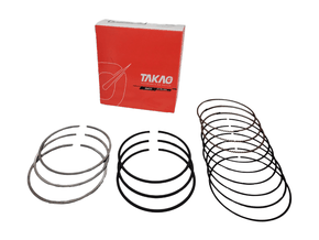 Jogo De Anéis De Pistão Argo 17>, Mobi 17>, Uno 17>, C3  22> E 208 22> - Takao As Fi 10j 0.00  