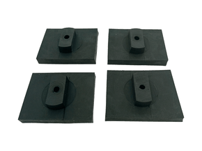 Jogo De Calços Antirruído Jahu 36130-2 - Traseira 