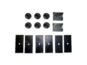 Jogo De Calços Antiruído Do Feixe De Molas Blazer 95/11